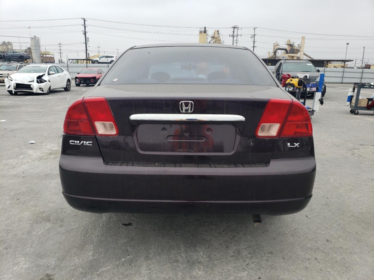 1HGES16571L004668 2001 Honda Civic Lx