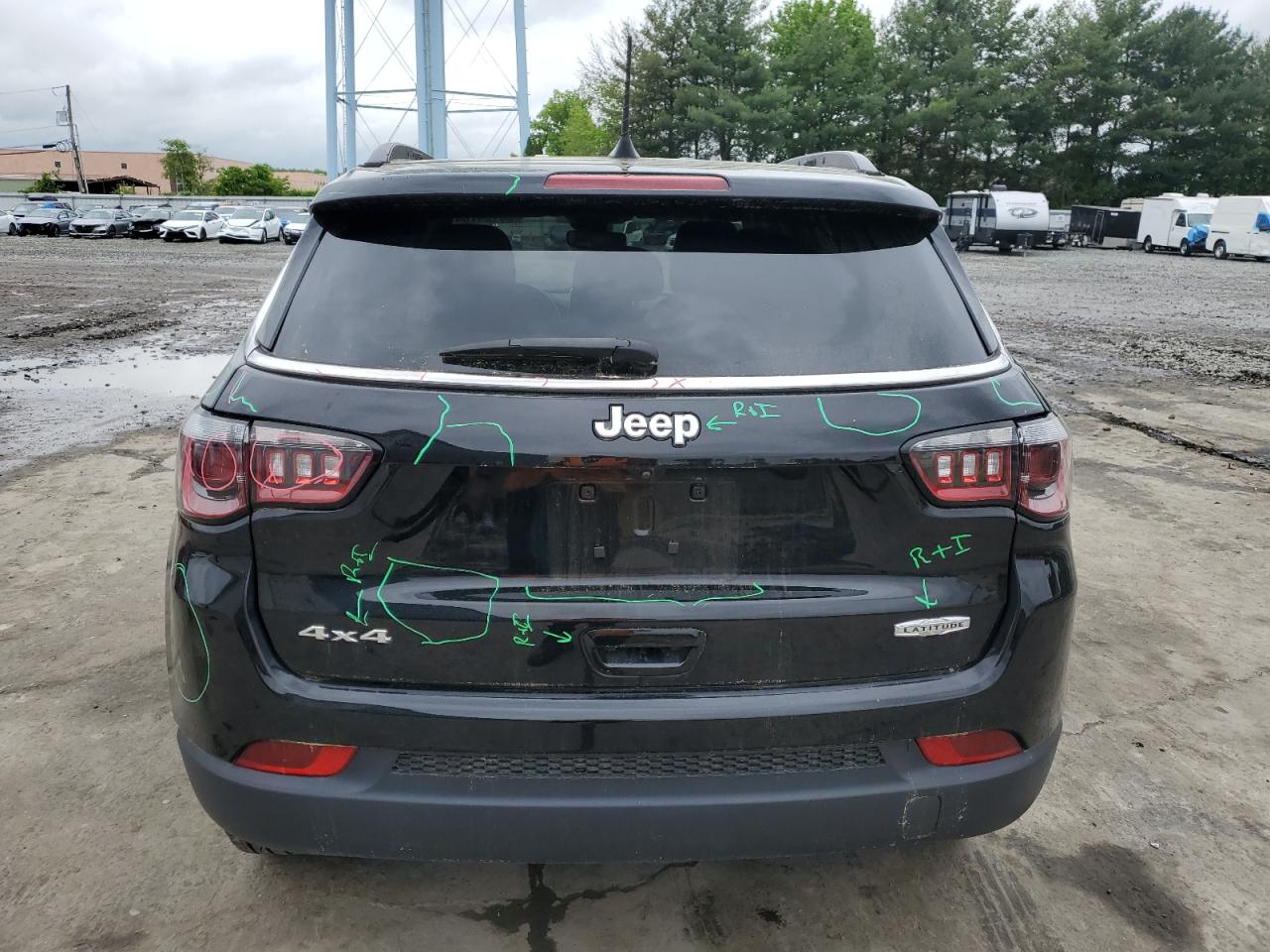 3C4NJDBB8NT123001 2022 Jeep Compass Latitude