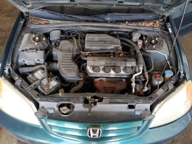 2002 Honda Civic Lx VIN: 2HGES15542H500303 Lot: 56686334