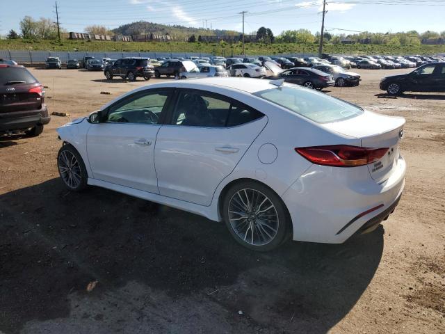 Vin: kmhd04lb3ju453962, lot: 54626294, hyundai elantra sport 20182