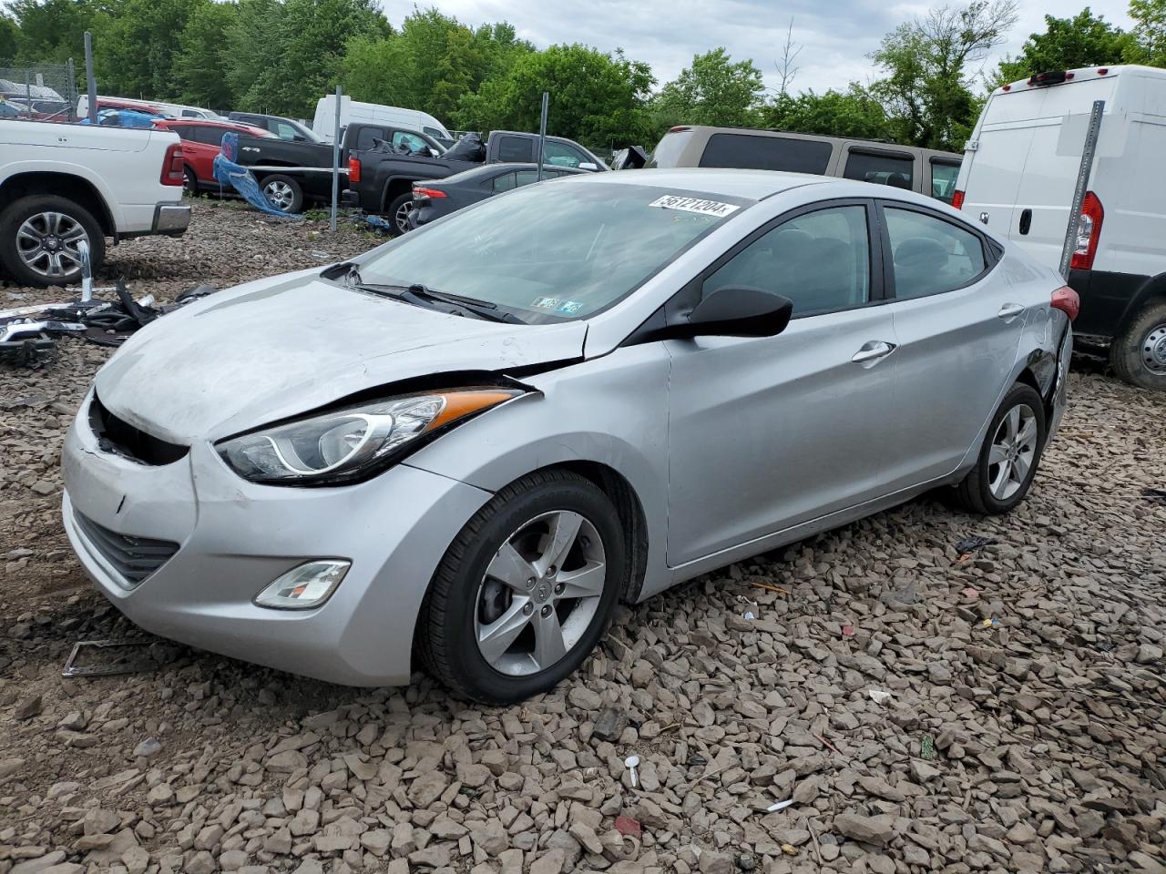 5NPDH4AE5DH380988 2013 Hyundai Elantra Gls