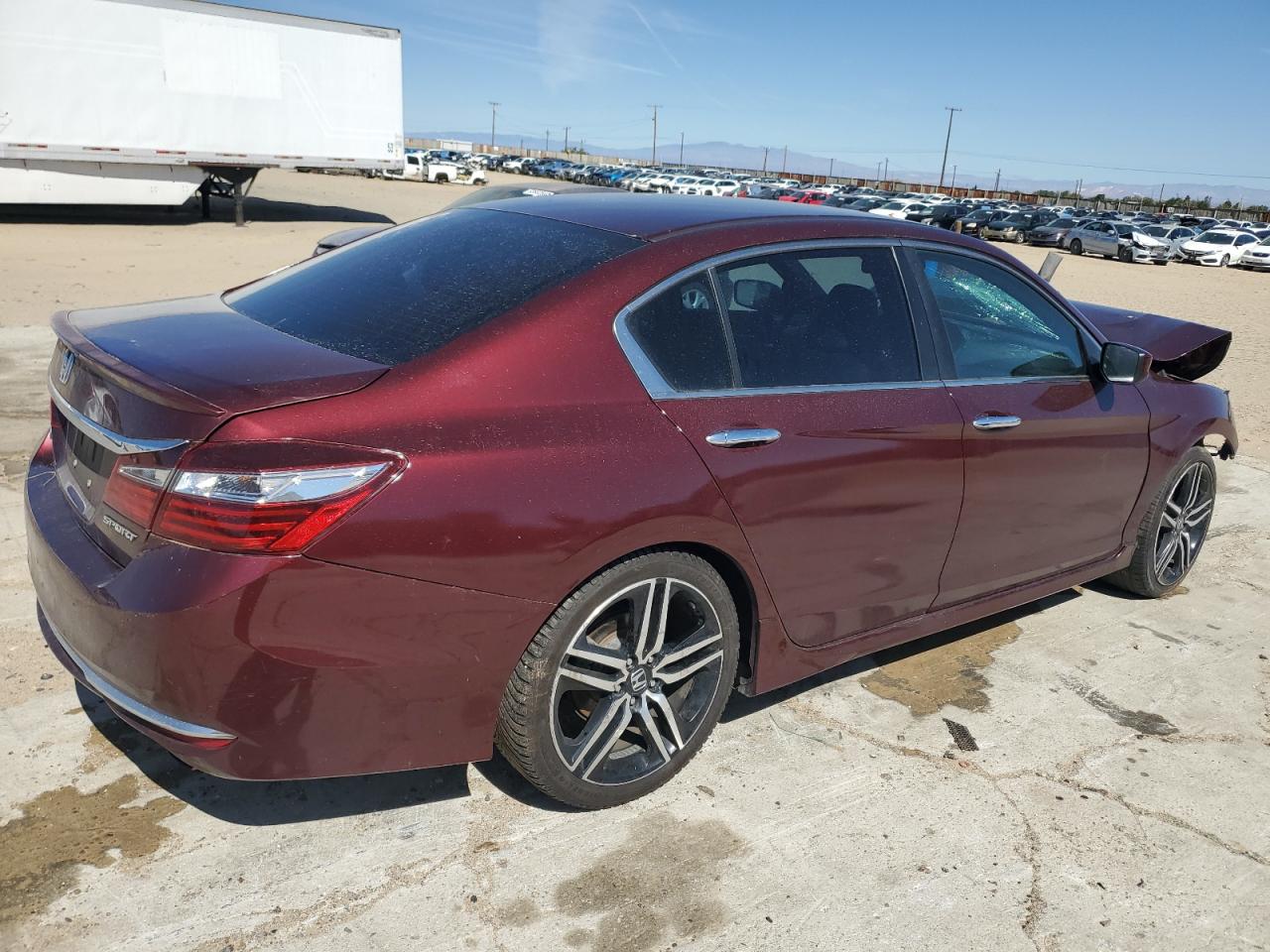 1HGCR2F52GA145516 2016 Honda Accord Sport