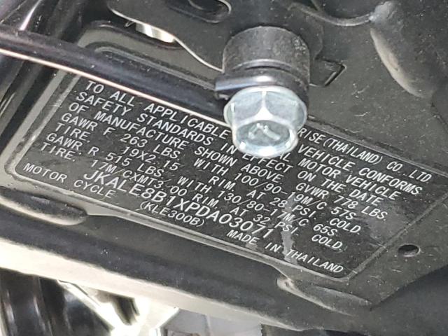 2023 KAWASAKI KLE300 B - JKALE8B1XPDA03071