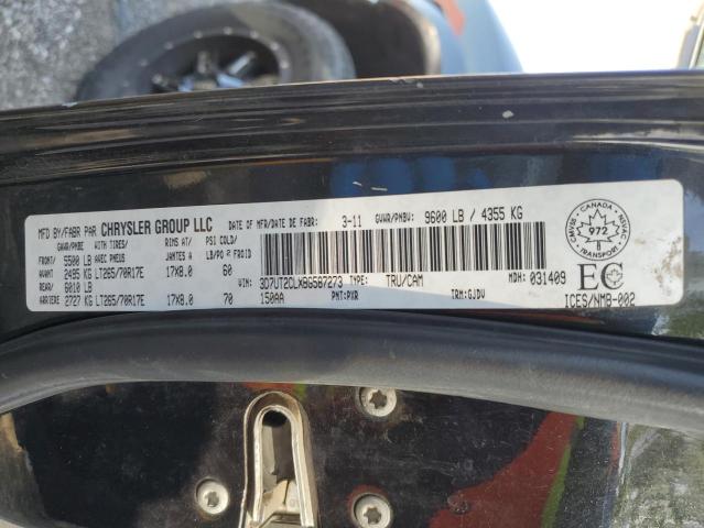 2011 Dodge Ram 2500 VIN: 3D7UT2CLXBG587273 Lot: 56615244