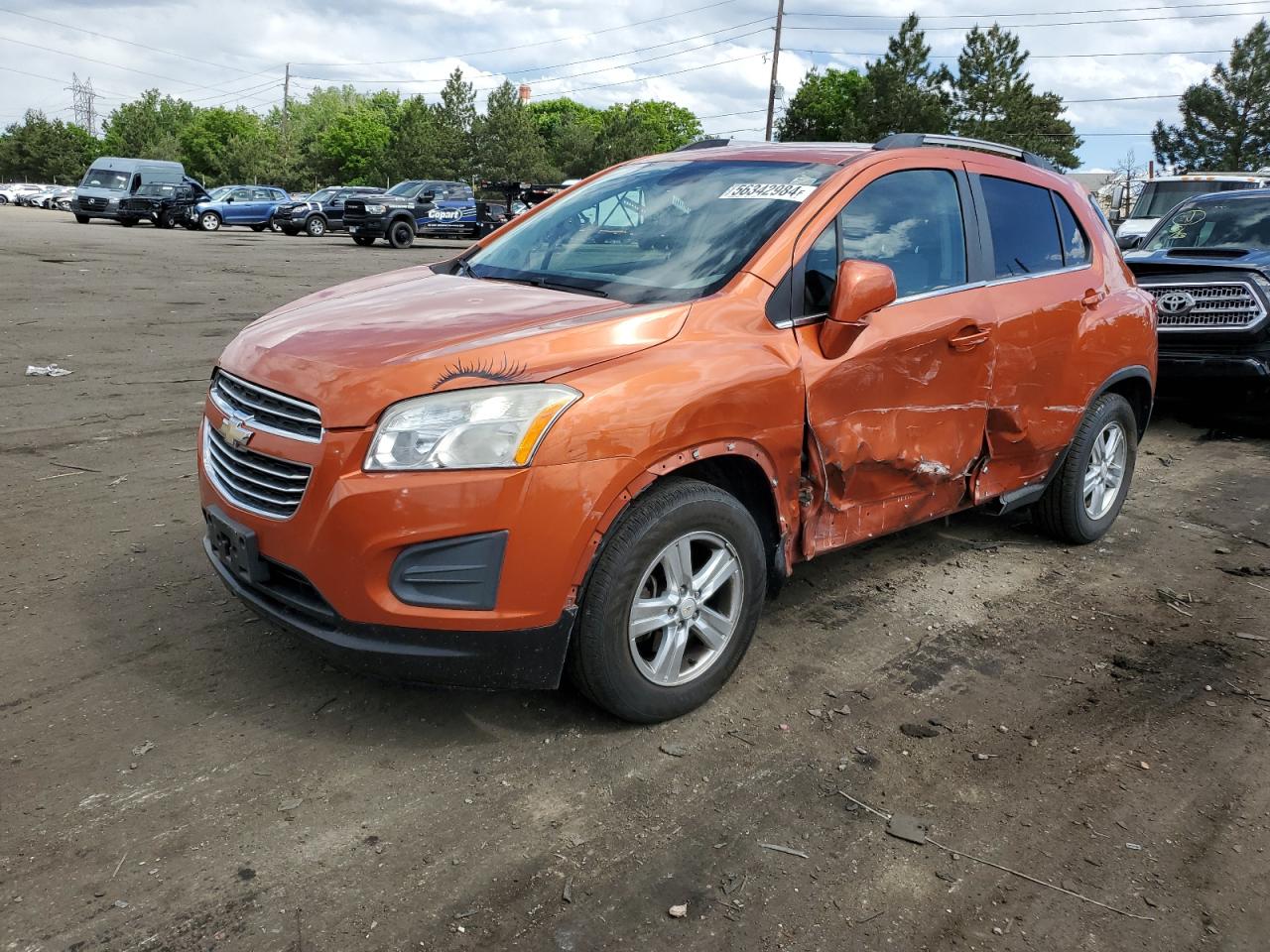 2015 Chevrolet Trax 1Lt vin: KL7CJRSB3FB136260