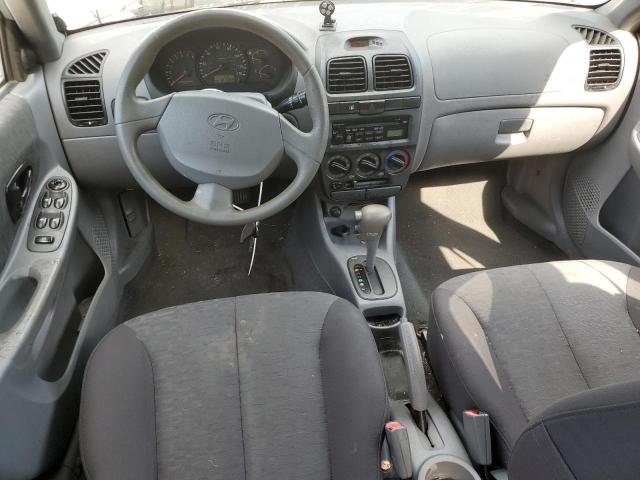 2005 Hyundai Accent Gl VIN: KMHCG45C85U629536 Lot: 55887654