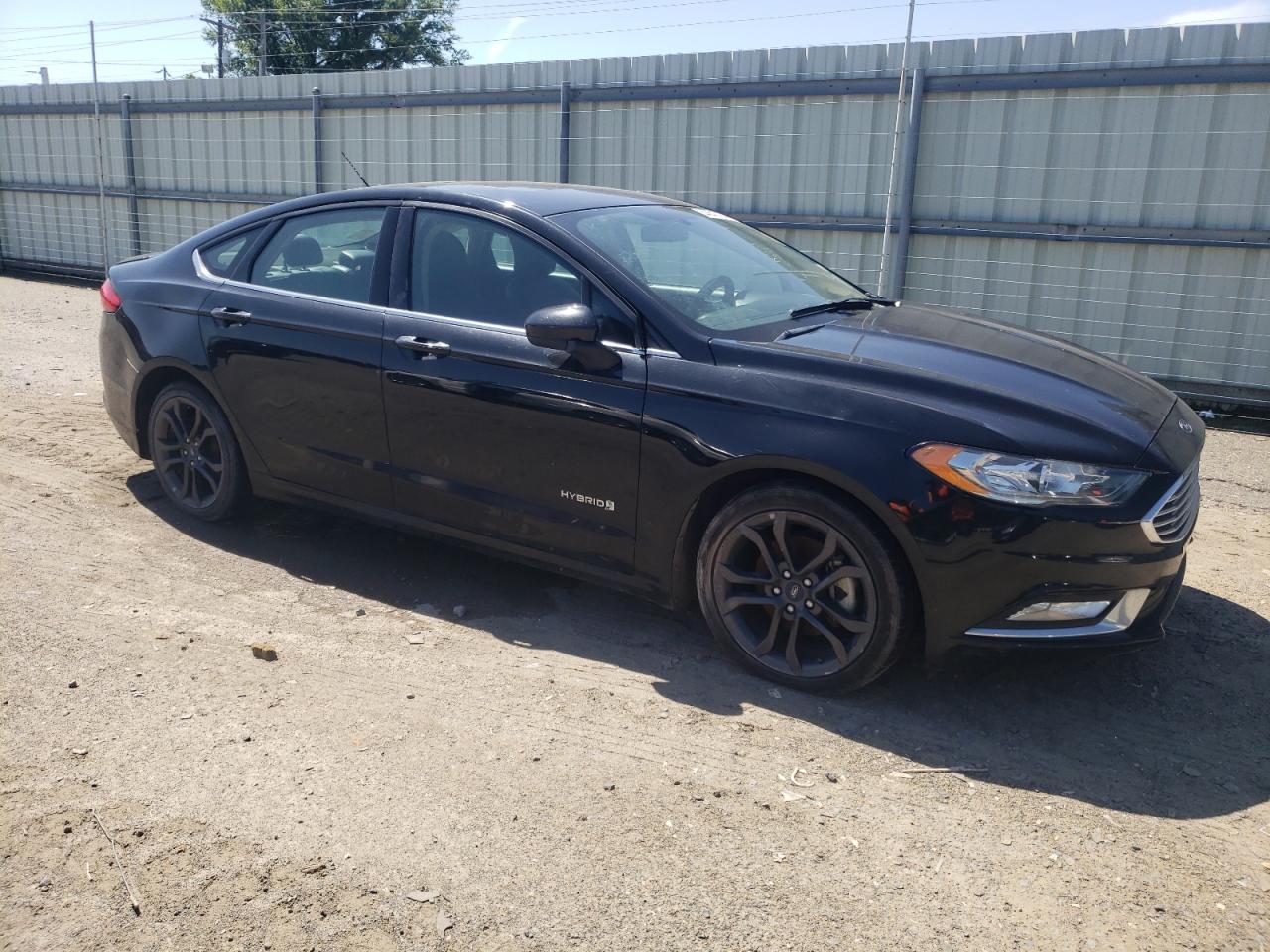 2018 Ford Fusion Se Hybrid vin: 3FA6P0LUXJR241866