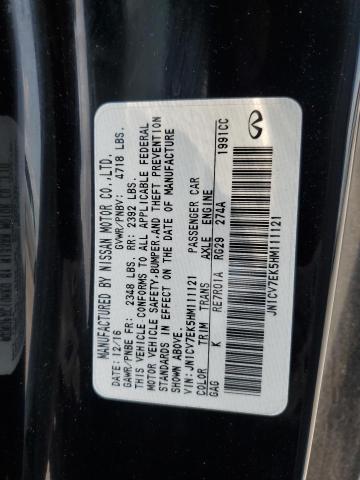 2017 INFINITI Q60 BASE JN1CV7EK5HM111121