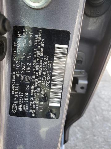 2017 HYUNDAI ACCENT SE - KMHCT4AEXHU315023