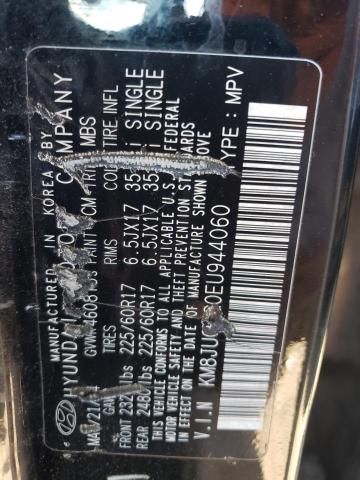 2014 Hyundai Tucson Gls VIN: KM8JUCAG0EU944060 Lot: 56404944