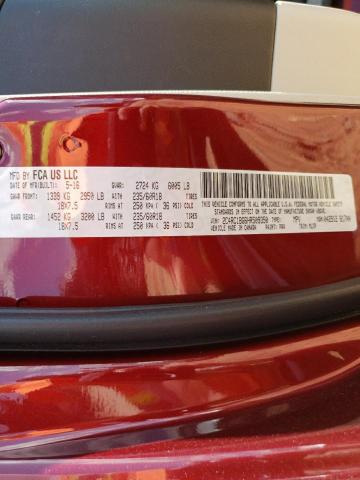 2017 Chrysler Pacifica Touring L VIN: 2C4RC1BG6HR509350 Lot: 56348304