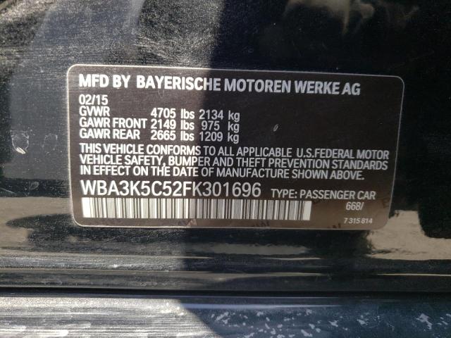 VIN WBA3K5C52FK301696 2015 BMW 3 Series, 328 D Xdrive no.12