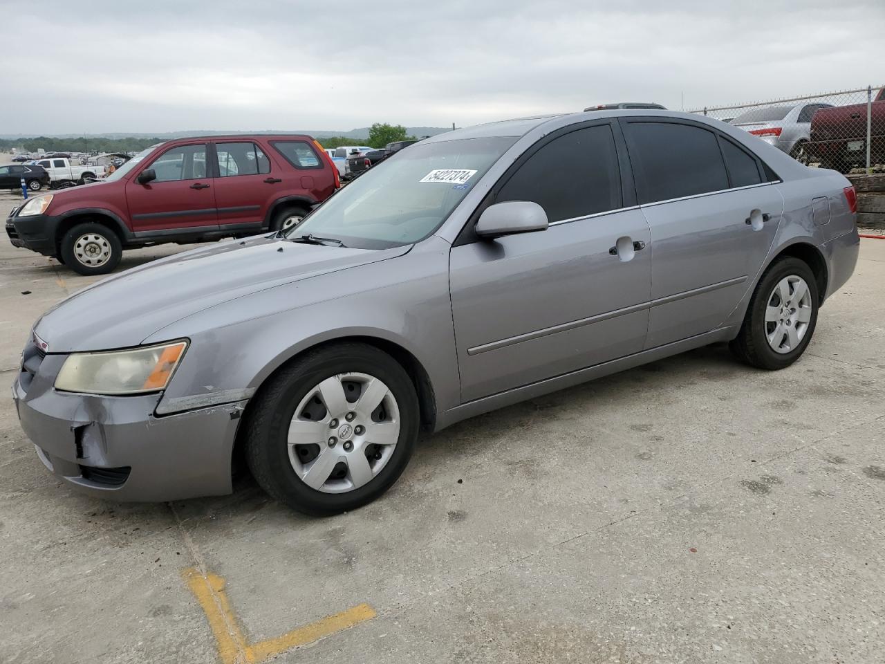 5NPET46F18H364054 2008 Hyundai Sonata Gls