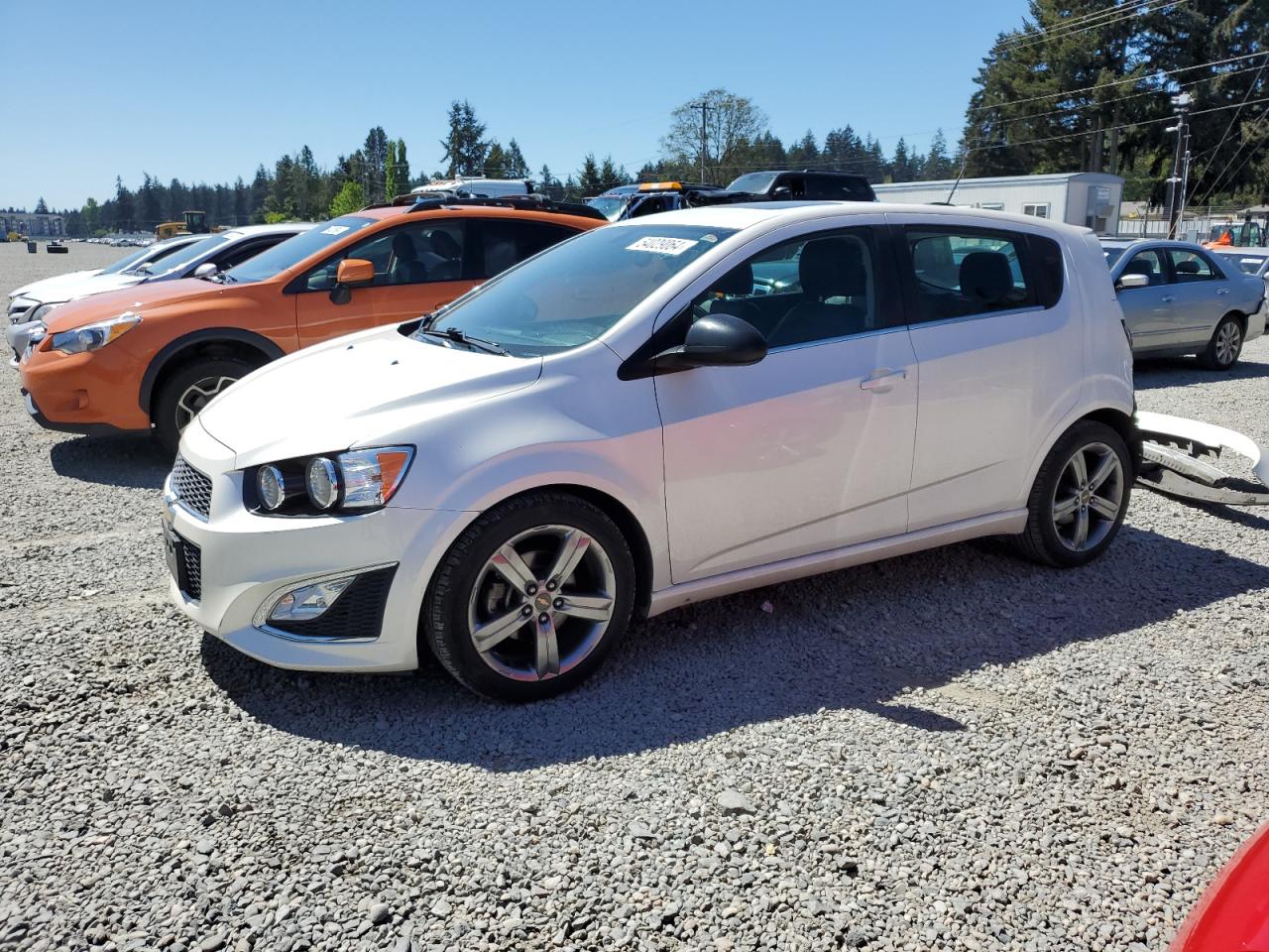 1G1JG6SB8F4166049 2015 Chevrolet Sonic Rs