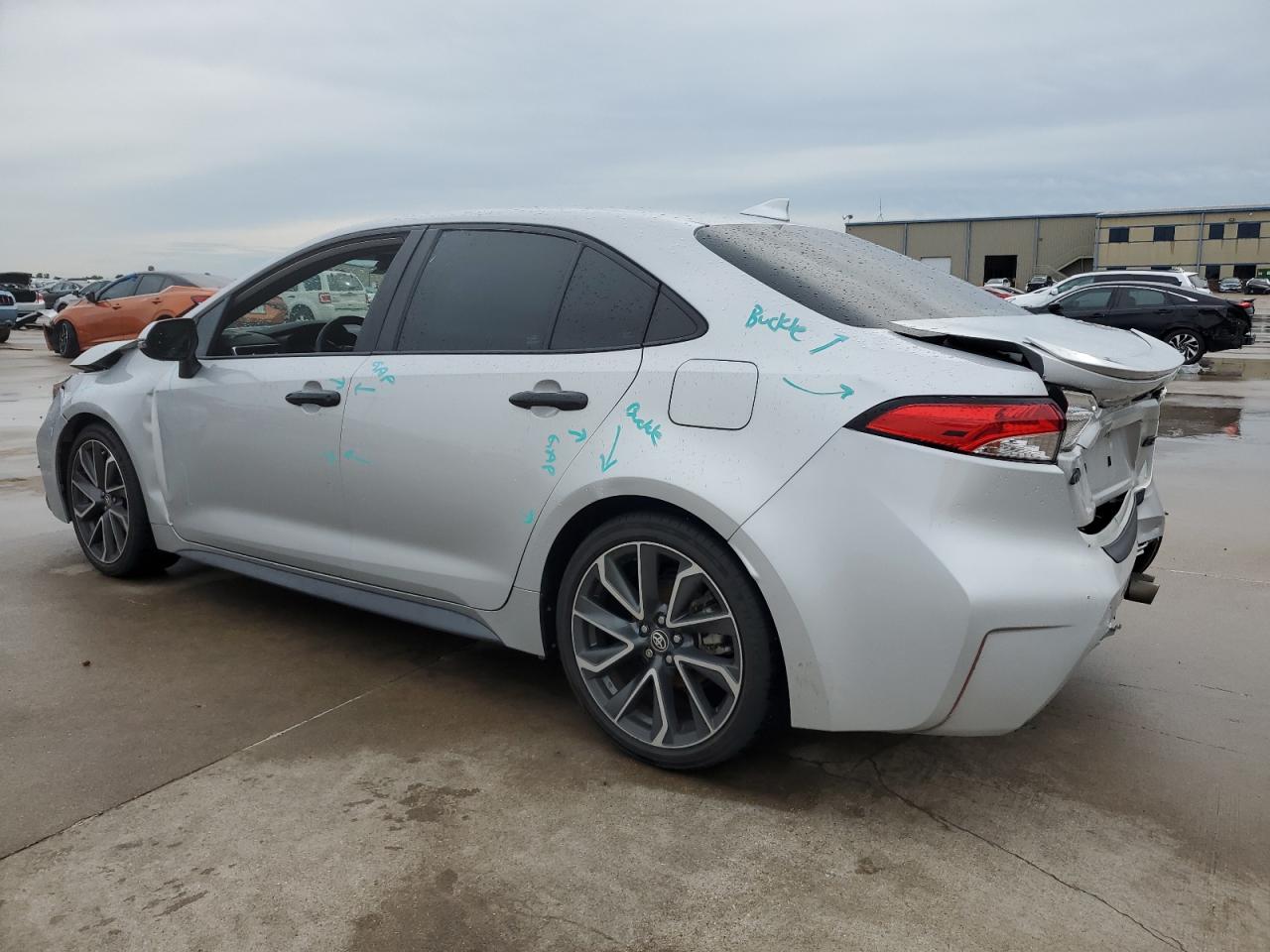 2021 Toyota Corolla Se vin: 5YFS4MCE1MP093604