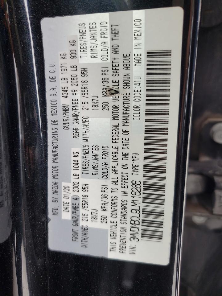 3MVDMBCL9LM116286 2020 Mazda Cx-30 Select