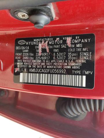 Lot #2517511864 2015 HYUNDAI TUCSON LIM salvage car