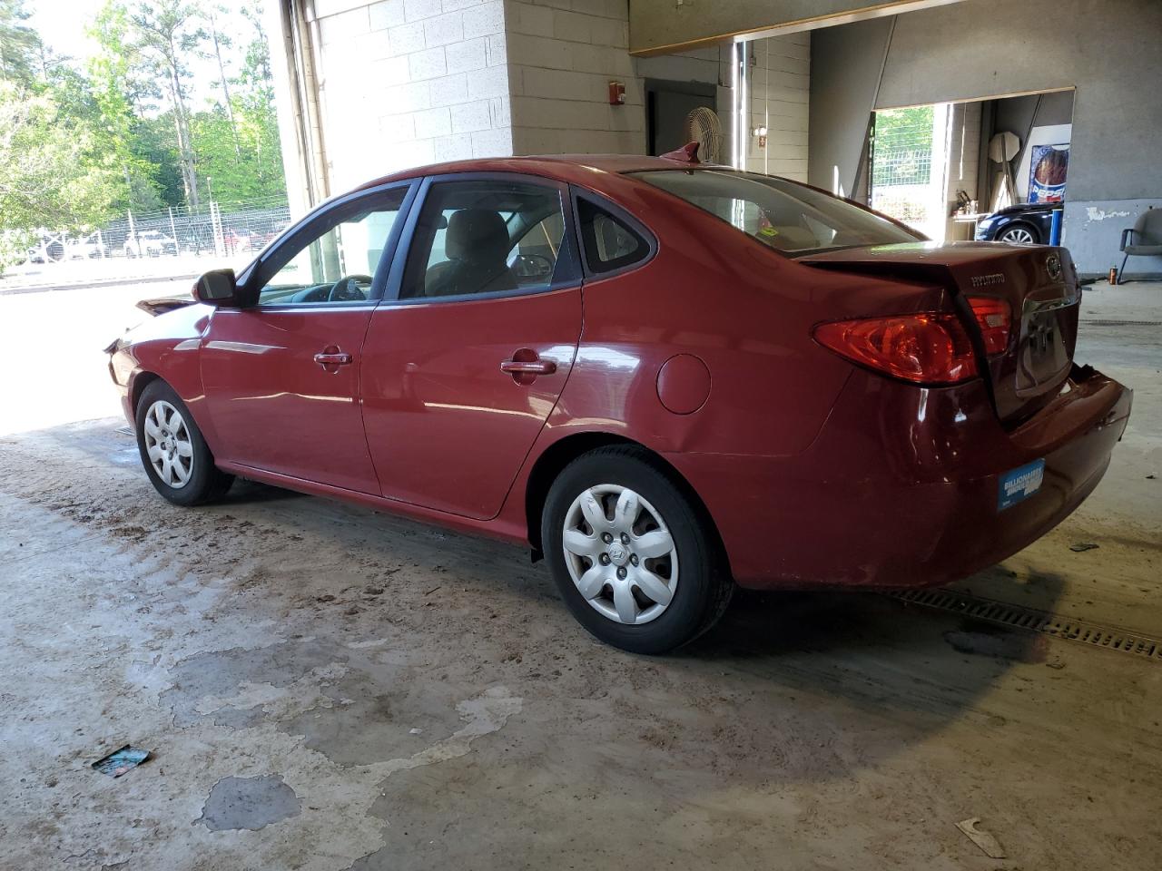 KMHDU4AD3AU977864 2010 Hyundai Elantra Blue