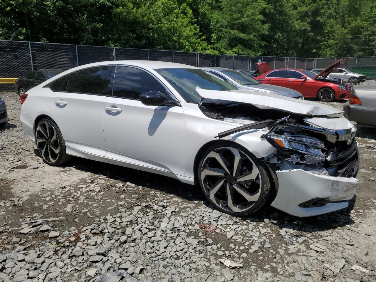 Lot #3034500758 2021 HONDA ACCORD SPO