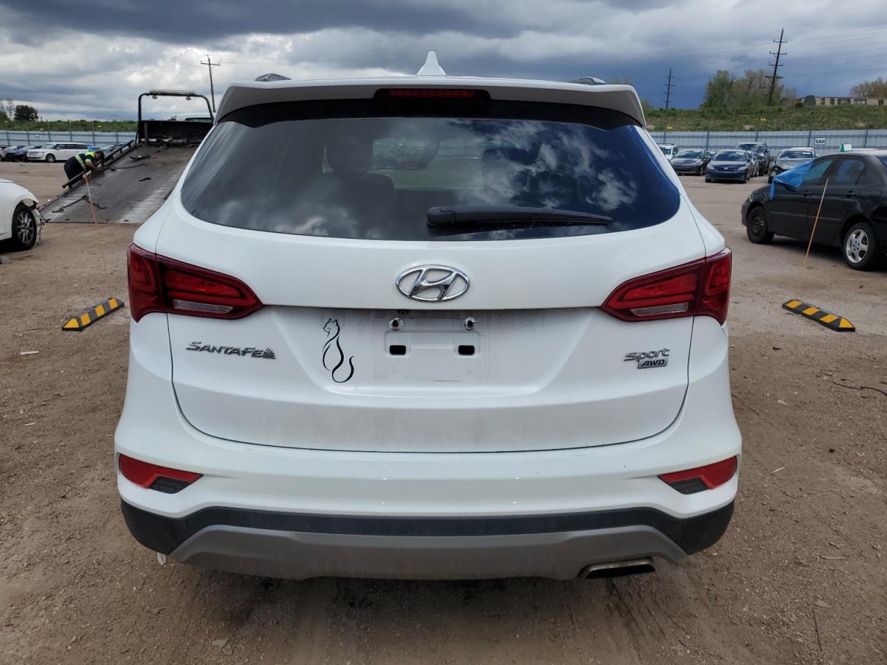 5NMZUDLB7JH065557 2018 Hyundai Santa Fe Sport