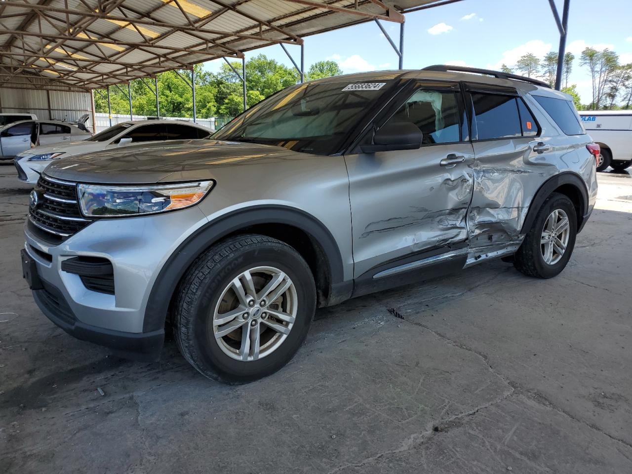 2020 Ford Explorer Xlt vin: 1FMSK7DHXLGB46246