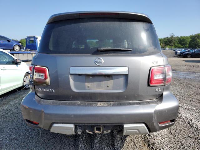 2017 Nissan Armada Sv VIN: JN8AY2ND2H9001408 Lot: 55639924