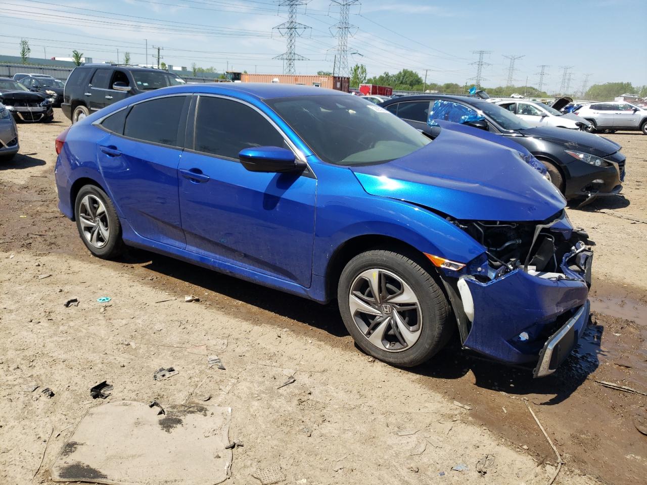 2019 Honda Civic Lx vin: 19XFC2F63KE022075