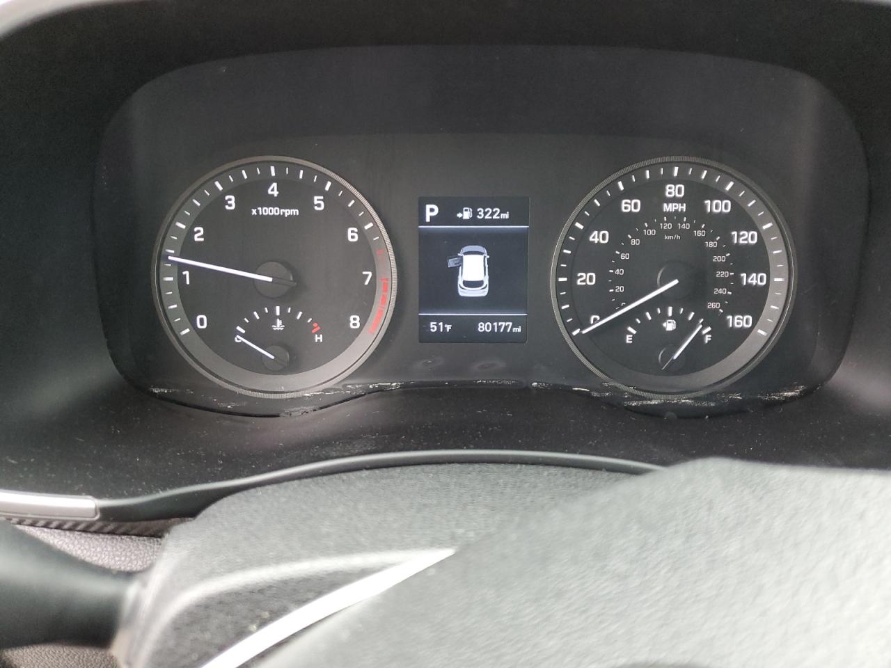 KM8J23A44KU935661 2019 Hyundai Tucson Se