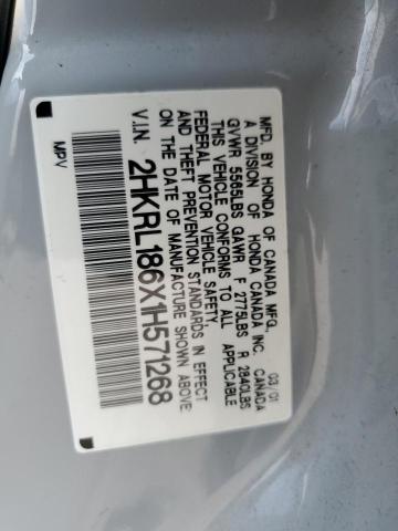 2001 Honda Odyssey Ex VIN: 2HKRL186X1H571268 Lot: 53805494