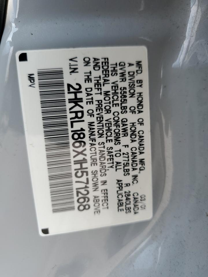 2HKRL186X1H571268 2001 Honda Odyssey Ex