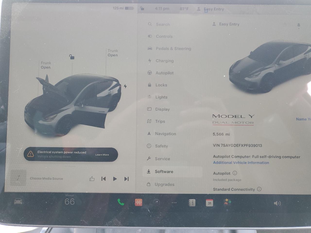 7SAYGDEFXPF939013 2023 Tesla Model Y