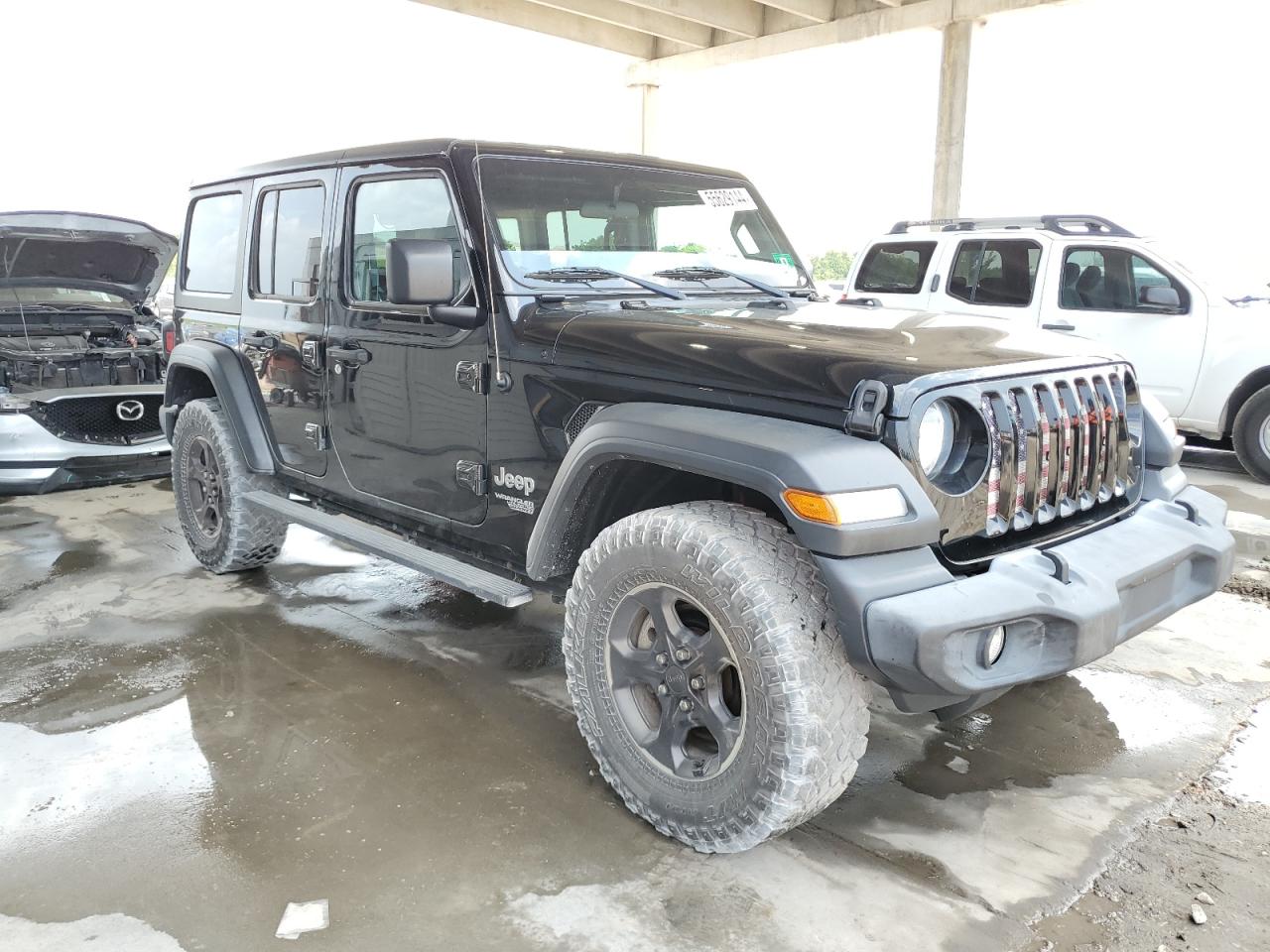 2018 Jeep Wrangler Unlimited Sport vin: 1C4HJXDN5JW289339