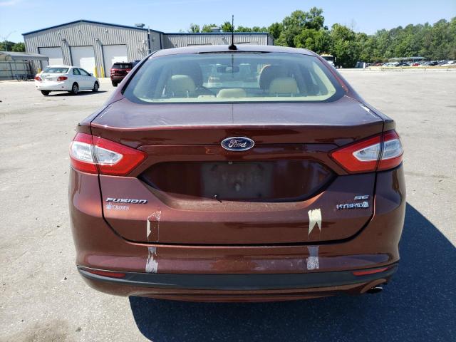 VIN 3FA6P0LU2GR101724 2016 Ford Fusion, Se Hybrid no.6