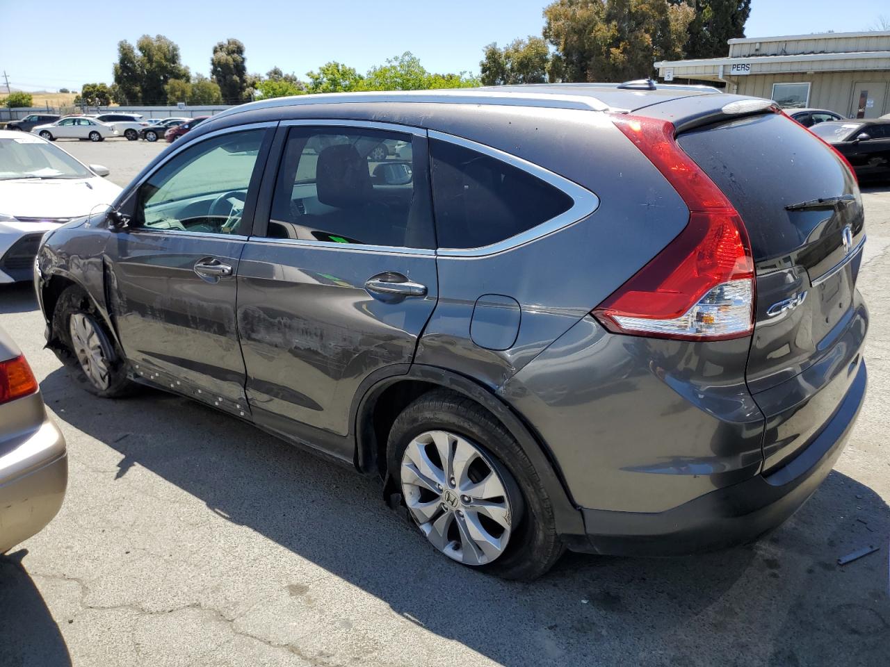 2HKRM4H75EH665796 2014 Honda Cr-V Exl