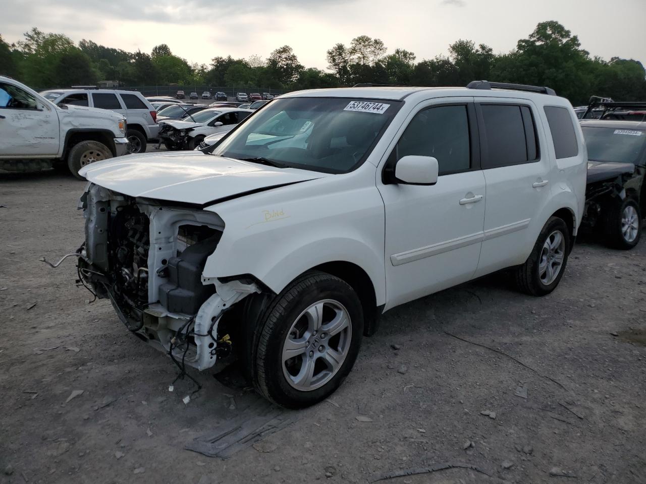 5FNYF3H50EB027713 2014 Honda Pilot Exl