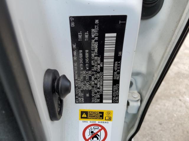 2017 Toyota Highlander Hybrid VIN: 5TDBGRFH6HS034202 Lot: 54155444