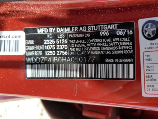 VIN WDDZF4JB0HA050177 2017 Mercedes-Benz E-Class, 300 no.12