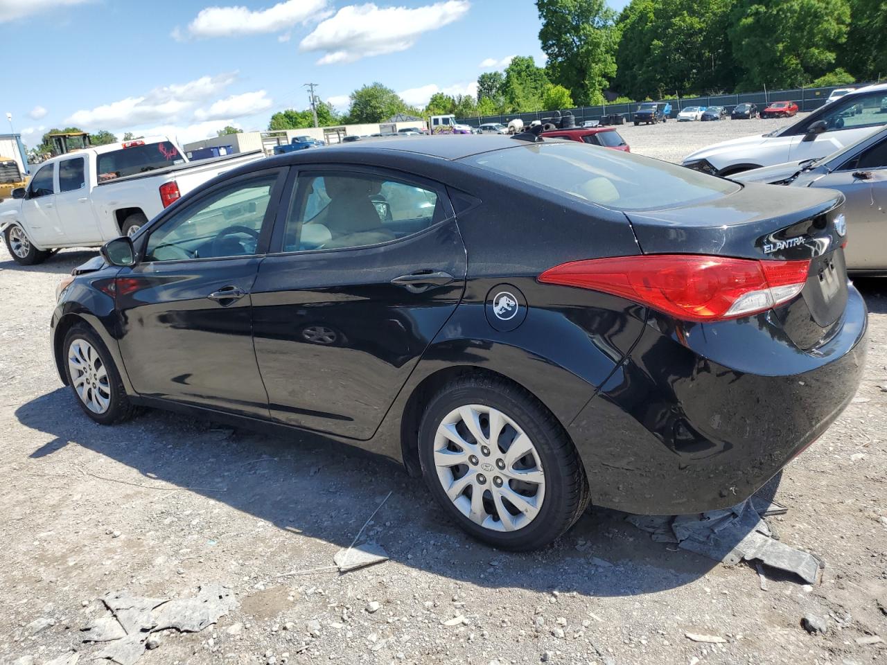 2012 Hyundai Elantra Gls vin: 5NPDH4AE0CH120058