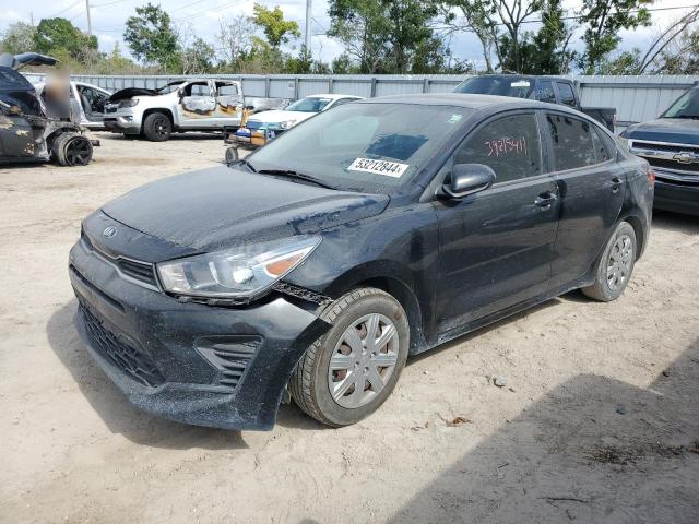 Lot #2538132498 2021 KIA RIO LX salvage car