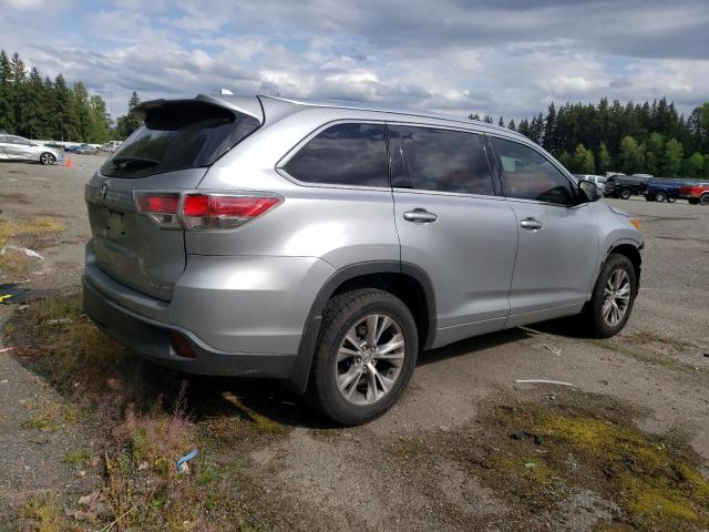 2015 Toyota Highlander Xle VIN: 5TDJKRFH9FS224745 Lot: 55185514