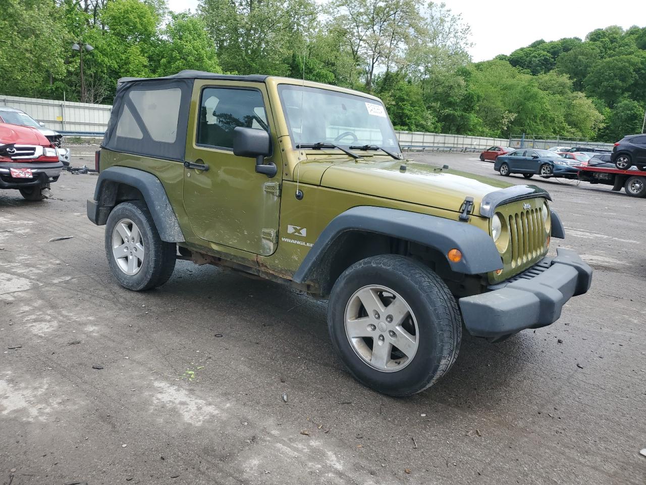 1J4FA24198L578916 2008 Jeep Wrangler X