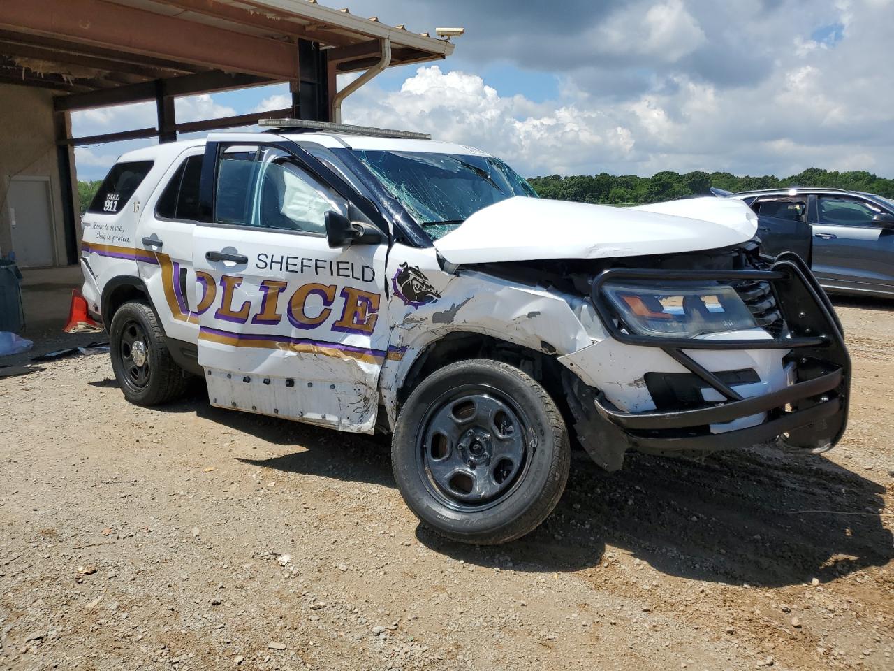 1FM5K8AR3HGB71321 2017 Ford Explorer Police Interceptor