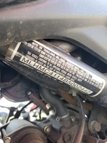 2011 HONDA CBR MLHMC4114B5002442