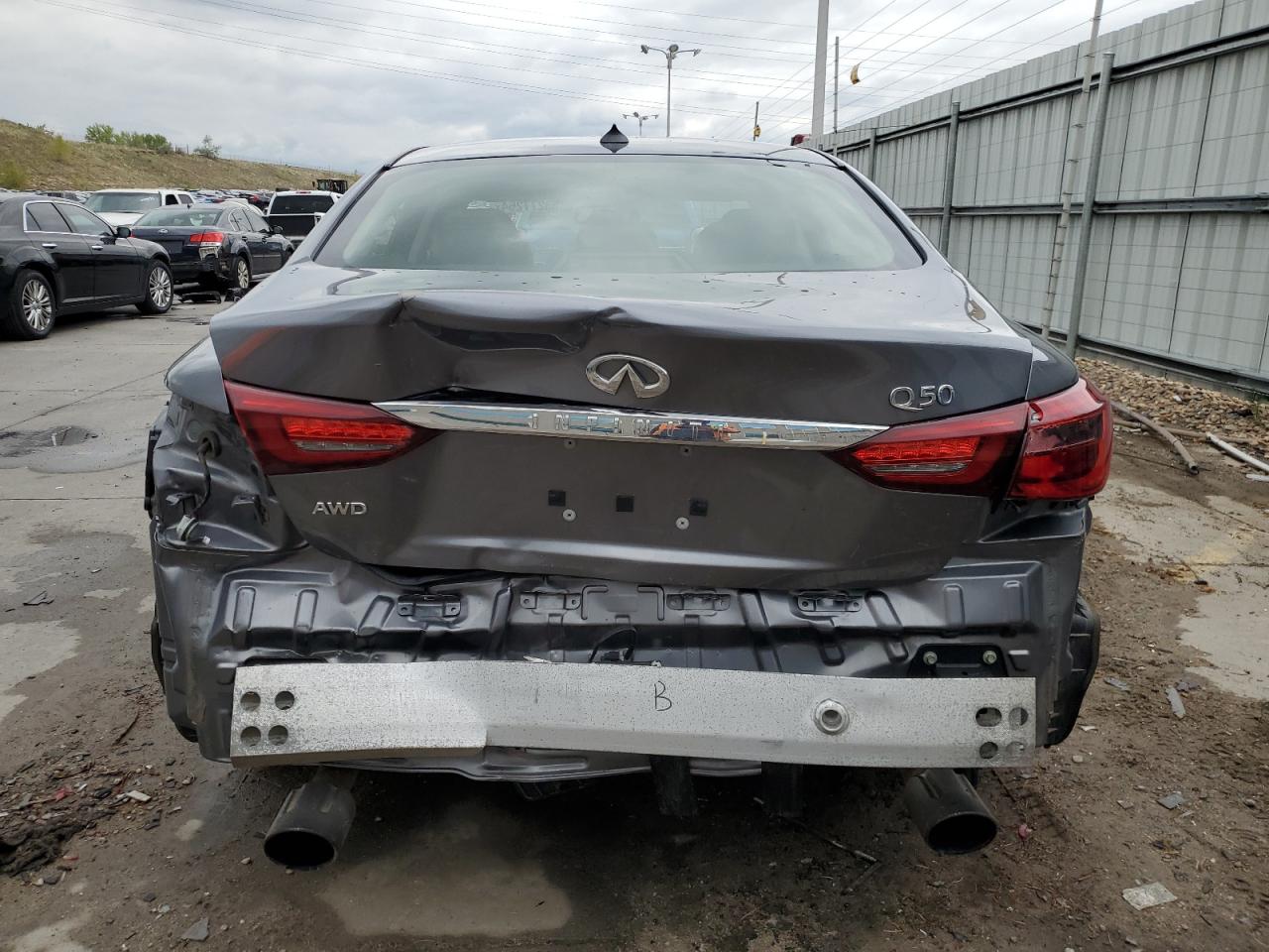 JN1EV7AR0JM442822 2018 Infiniti Q50 Luxe