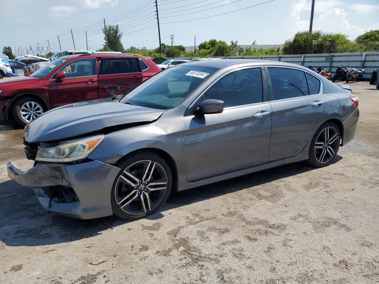 1HGCR2F58HA282381 2017 Honda Accord Sport