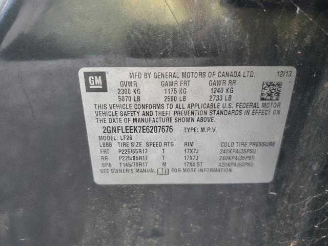 2014 Chevrolet Equinox Ls VIN: 2GNFLEEK7E6207676 Lot: 55877124