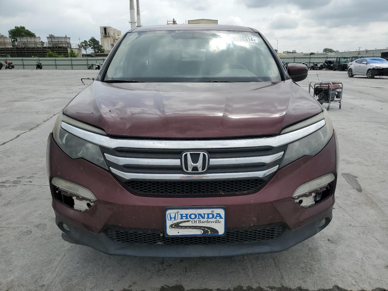 2018 Honda Pilot Ex vin: 5FNYF5H30JB001102