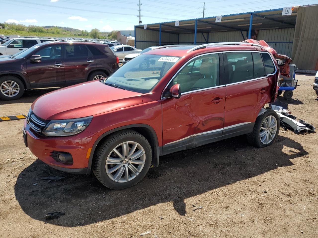 WVGBV7AX4GW024335 2016 Volkswagen Tiguan S