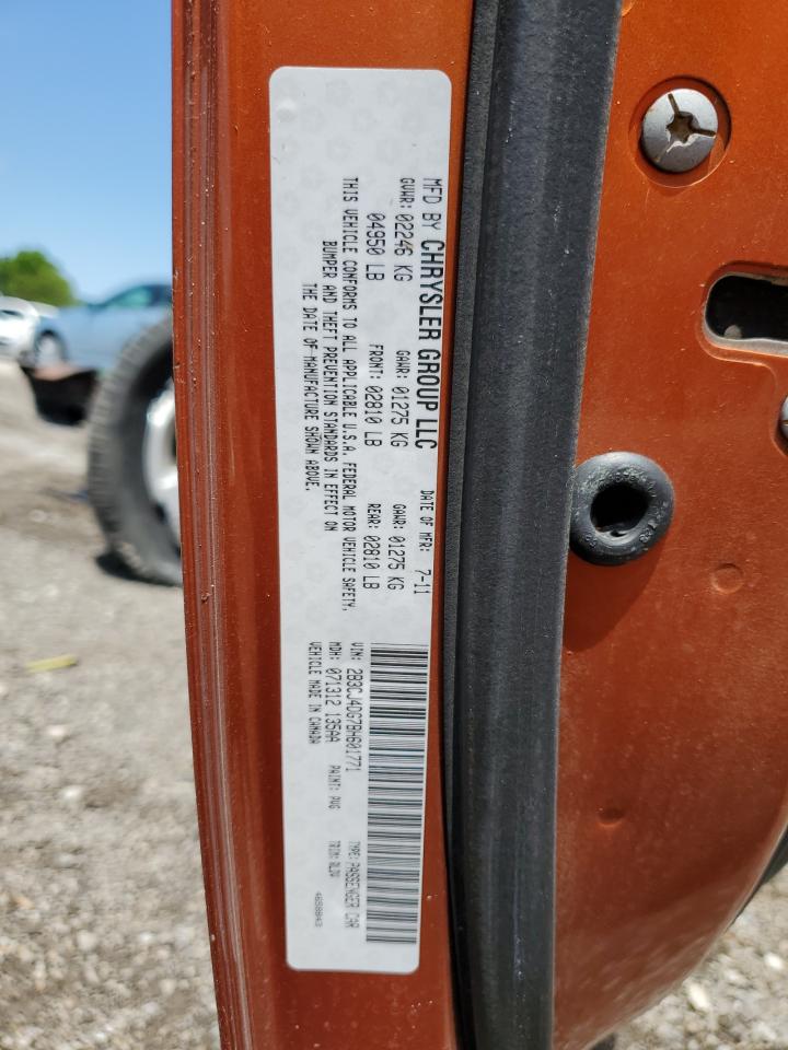 2B3CJ4DG7BH601771 2011 Dodge Challenger