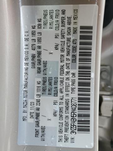2024 MAZDA 3 SELECT S - 3MZBPABM5RM408771